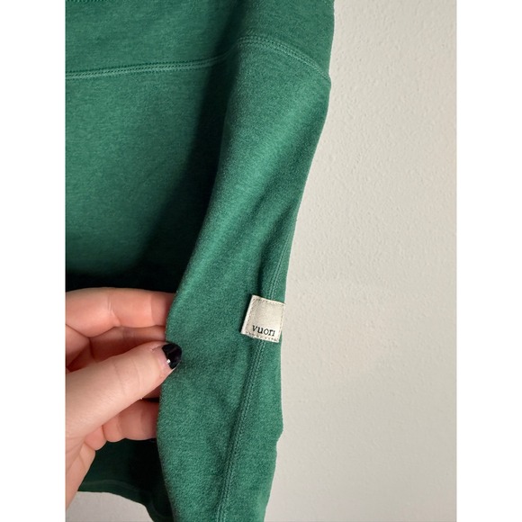 Vuori Women's Medium Green Halo Vintage Drawstring High Waist Shorts Athletic - Picture 4 of 6